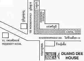 Location of the Duang Dee House (8.1 K)